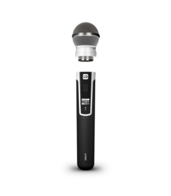 LD Systems Dual - Wireless Microphone System with 2 x Dynamic Handheld Microphone