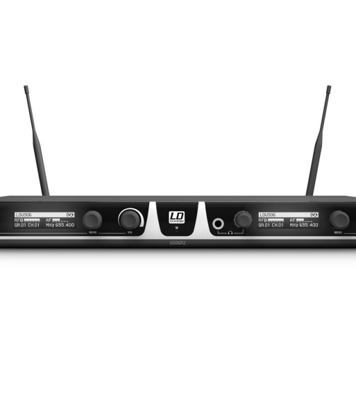 LD Systems Wireless Microphone System with 2 x Bodypack and 2 x Lavalier Microphone