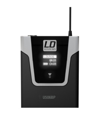LD Systems Wireless Microphone System with 2 x Bodypack and 2 x Lavalier Microphone