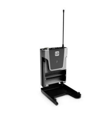 LD Systems Wireless Microphone System with Bodypack and Lavalier Microphone - 655 - 679 MHz