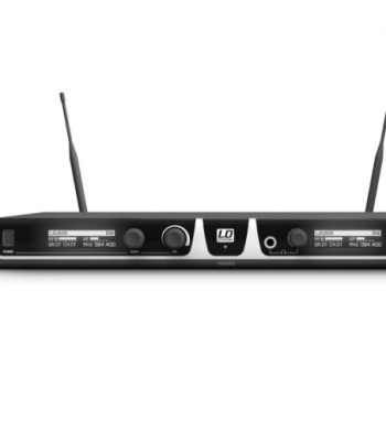 LD Systems Wireless Microphone System with 2 x Bodypack and 2 x Lavalier Microphone
