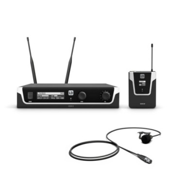 LD Systems Wireless Microphone System with Bodypack and Lavalier Microphone - 823 _ 832 MHz + 863 _ 865 MHz.