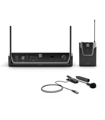 LD Systems Wireless Microphone System with Bodypack and Brass Instrument Microphone - 863 - 865 MHz+ 823 - 832 MHz