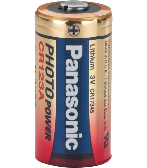 Batteri lithium - CR-123 PANASONIC