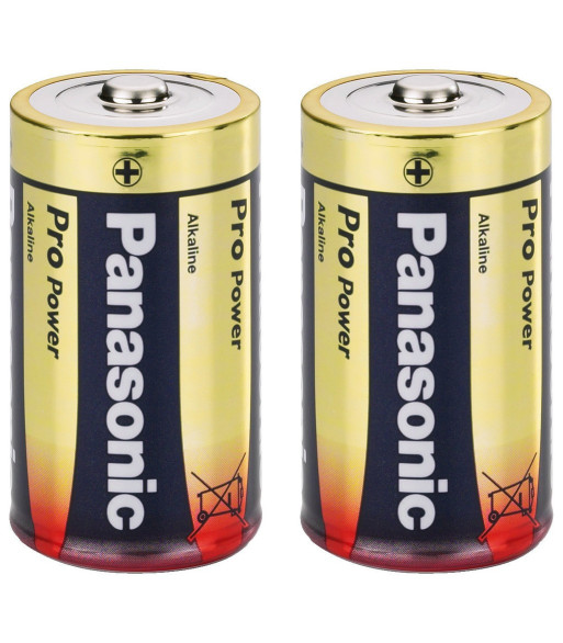Batteri alkaline D - LR-20 PANASONIC