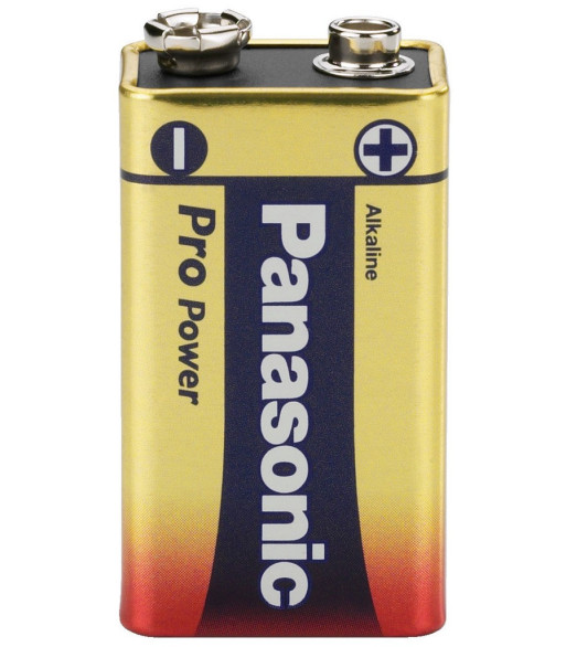Batteri alkaline 9V - LR-61 PANASONIC