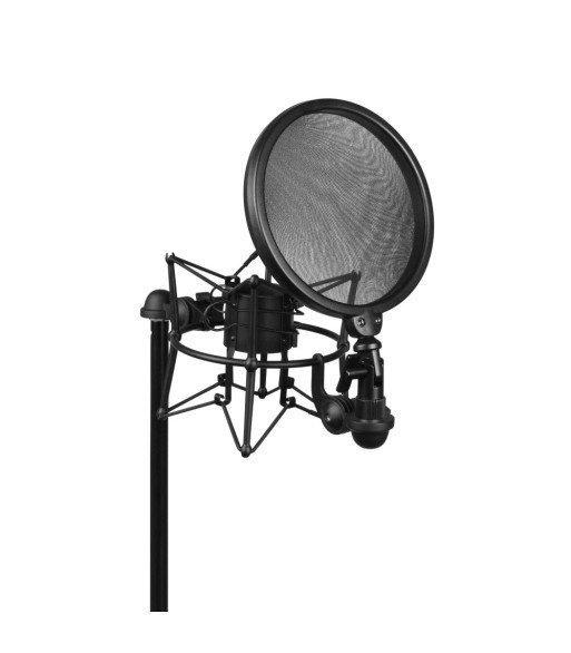 Microphone Shock Mount with Pop Filter