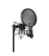 Microphone Shock Mount with Pop Filter