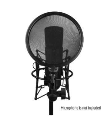 Microphone Shock Mount with Pop Filter