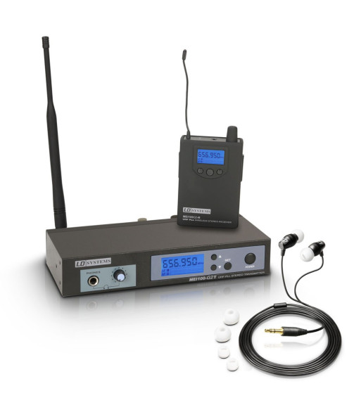 LD Systems In-Ear Monitoring System wireless band 6 655 - 679 MHz LD Systems In-Ear Monitoring System wireless band 6 655 - 679 MHz