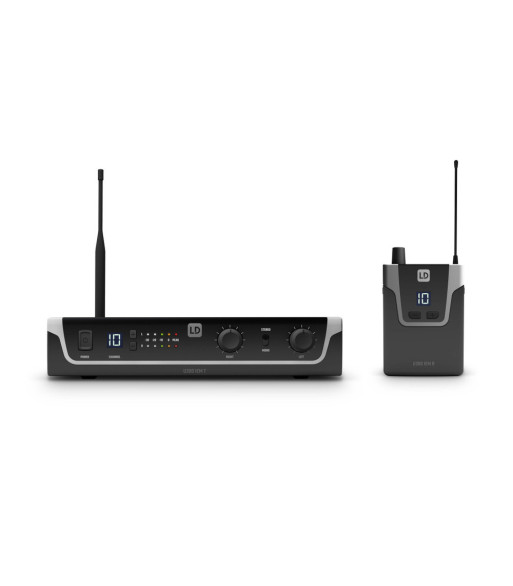 LD Systems In-Ear Monitoring System with Earphones - 584 - 608 MHz