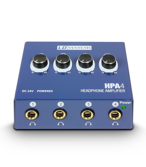LD Systems Headphone Amplifier 4-channel LD Systems Headphone Amplifier 4-channel