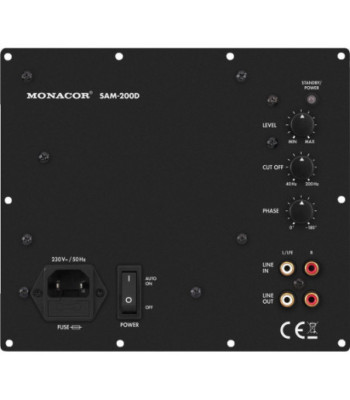 Digitalt forstærkermodul 280Wmax - SAM-200D MONACOR