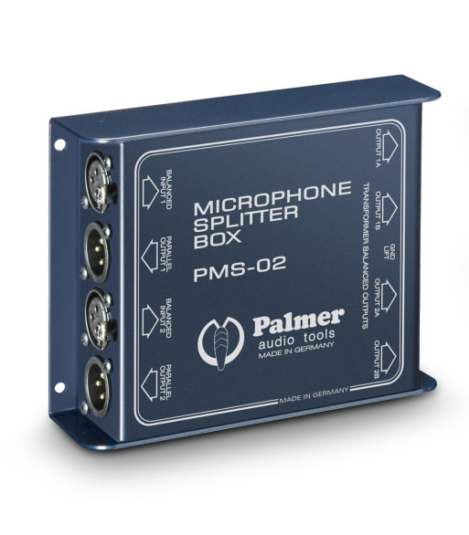 Palmer Dual Channel Microphone Splitter