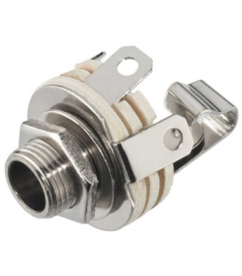 Jackbøsning 6.3mm - T-210 MONACOR
