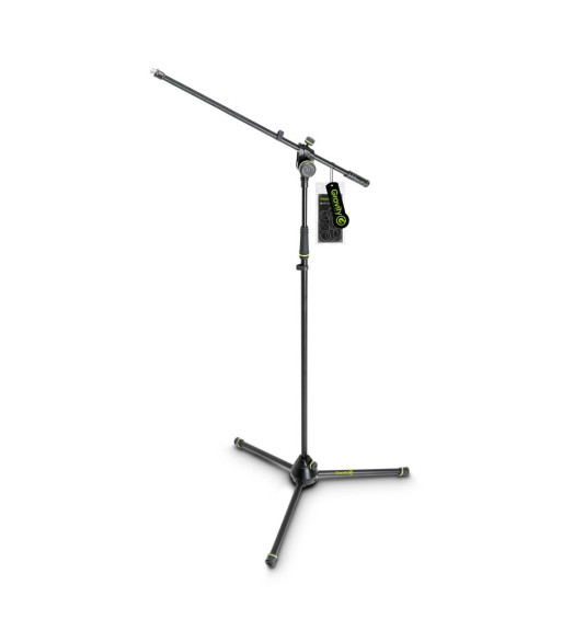 Gravity Microphone Stand with Folding Tripod Base and 2-Point Adjustment Boom Gravity Microphone Stand with Folding Tripod Base and 2-Point Adjustment Boom