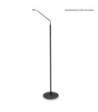 Gravity Microphone Stand with XLR Connector and Gooseneck