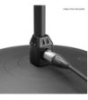 Gravity Microphone Stand with XLR Connector and Gooseneck