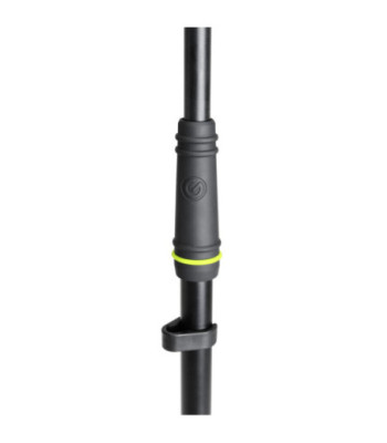 Gravity Short Microphone Stand with Folding Tripod Base and 2-Point Adjustment Telescoping Boom