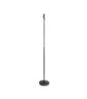 Gravity Microphone Stand with Round Base and One-Hand Clutch