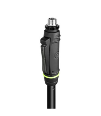 Gravity Microphone Stand with Round Base and One-Hand Clutch