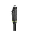 Gravity Microphone Stand with Round Base and One-Hand Clutch