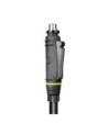 Gravity Microphone Stand with Round Base and One-Hand Clutch