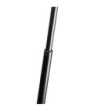 Gravity Microphone Stand with Round Base and One-Hand Clutch