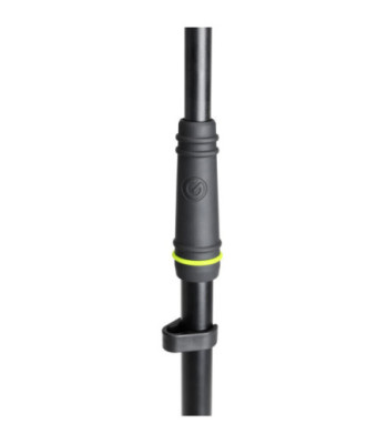 Gravity Microphone Stand with Round Base and 2-Point Adjustment Boom