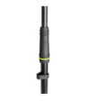 Gravity Microphone Stand with Round Base and 2-Point Adjustment Boom
