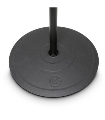 Gravity Microphone Stand with Round Base and 2-Point Adjustment Boom