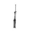 Gravity Short Microphone Stand with Folding Tripod Base and 2-Point Adjustment Boom