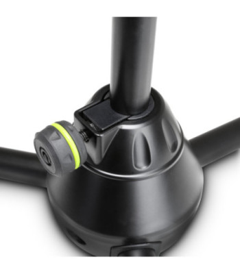 Gravity Short Microphone Stand with Folding Tripod Base and 2-Point Adjustment Boom