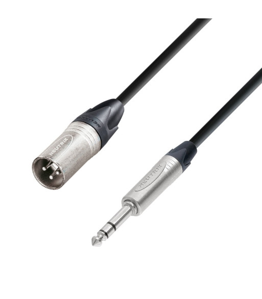 Balanced Cable | Neutrik® XLR Male x Jack TRS | 5 m Balanced Cable | Neutrik® XLR Male x Jack TRS | 5 m