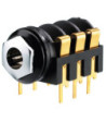 Jackbøsning 6.3mm - MZT-223G NEUTRIK