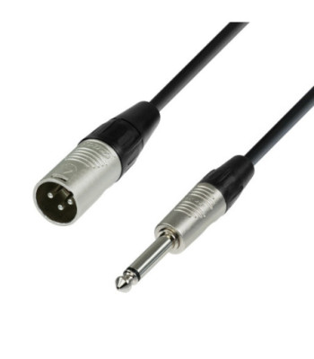 Unbalanced Cable | Rean® XLR Male x Jack TS | 3 m