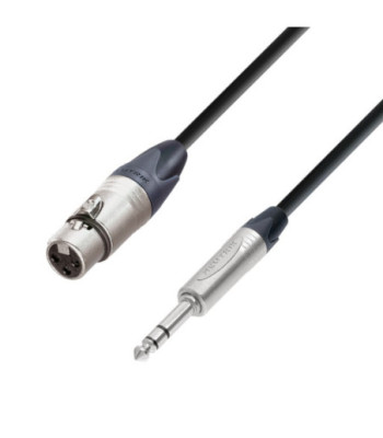 Balanced Cable | Neutrik® XLR Female x Jack TRS | 3 m