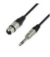 Balanced Cable | Rean® XLR Female x Jack TRS | 5 m