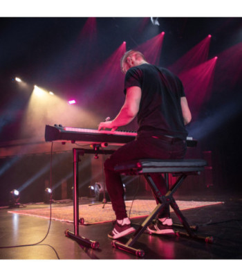 Gravity Height-Adjustable Folding Keyboard Bench
