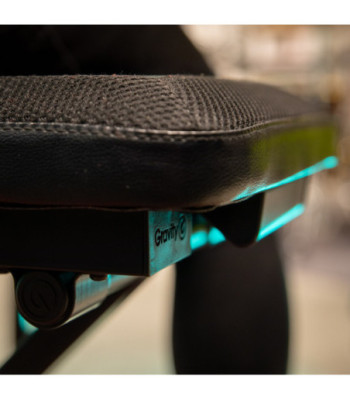 Gravity Height-Adjustable Folding Keyboard Bench