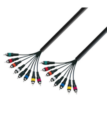 Studio Loom Cable 8 x RCA to 8 x RCA | 5 m