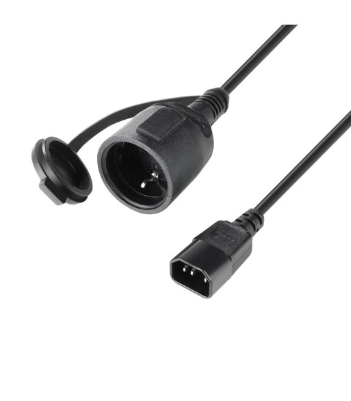 Power Adapter Cable CEE 7 IP44 - C14 0.5 m Power Adapter Cable CEE 7 IP44 - C14 0.5 m