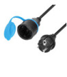 Power Extension Cable | Adam Hall® H05RR-F3G1.5 | 3 m