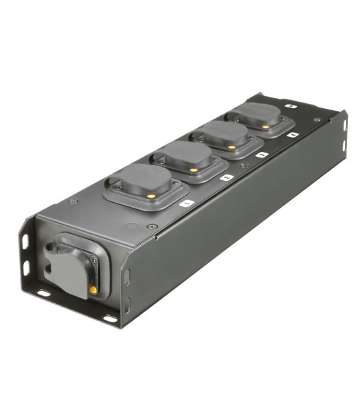 Power Strip IP65 In | 5 x IP65 Out