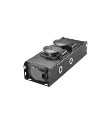 Power Strip 2 x Schukosockets IP54 | IP65 In & IP65 Out