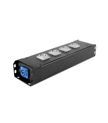 Power Strip PowerIn BLU | 5 x PowerOut GREY