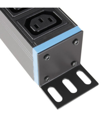 Mountable Power Strip 1U 12-way with 2 x IEC C13 sockets