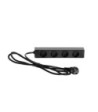Mountable Power Strip 1U 4-way