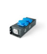 Power Strip 2 x Schukosockets IP54 | PowerIn BLU & PowerOut GREY