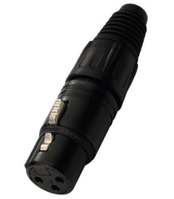 Neutrik XLR-stik hun - NC-3FXBAG NEUTRIK